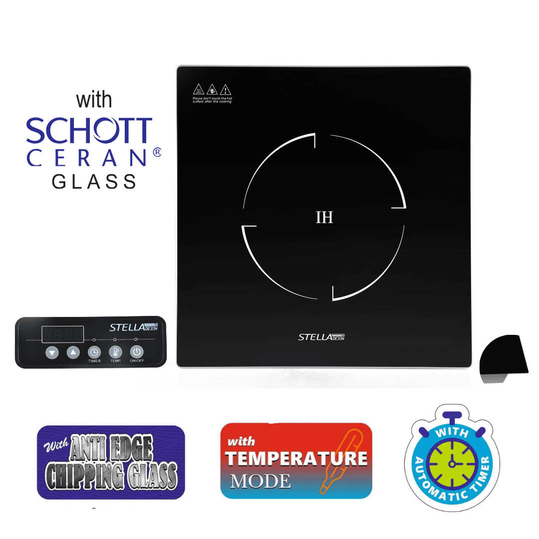 Induction TS- 678 Schott Ceran Glass (With Anti-Edge Chipping Glass)
